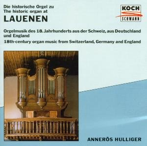 Cover for Annerös Hulliger · Italien Beeinflusste Orgelmusi (CD) (1995)