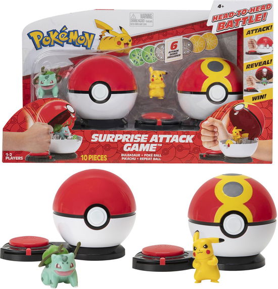 Pokemon - Surprise Attack Game - Jazwares - Merchandise - ABGEE - 0191726409526 - 