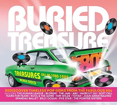 Cover for Buried Treasure: the 80s · Buried Treasure: The 80s (CD) (2021)
