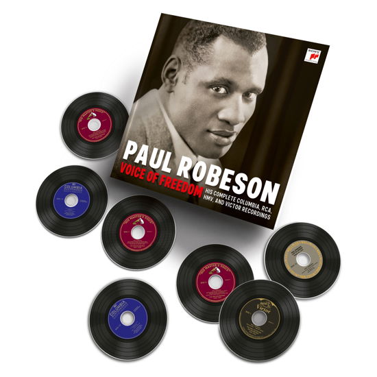 Cover for Paul Robeson · Voice Of Freedom: His Complete Columbia, Rca, Hmv And Victor Recordings (CD) (2024)