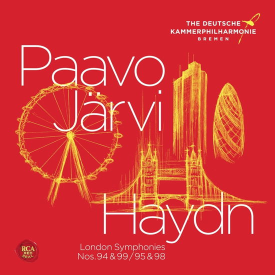 Cover for Paavo Järvi &amp; Deutsche Kammerphilharmonie Bremen · Haydn: London Symphonies Vol.2 Symphonies No. 94 &quot;Surprise&quot;, No. 95, No. 98 &amp; No. 99 (CD) (2024)