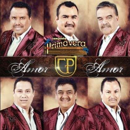 Cover for Conjunto Primavera · Amor Amor (CD) (2014)