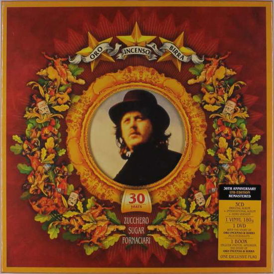 Cover for Zucchero · Oro Incenso &amp; Birra (30Th Anniversary Super Deluxe Edition) (LP) [P edition] (2019)