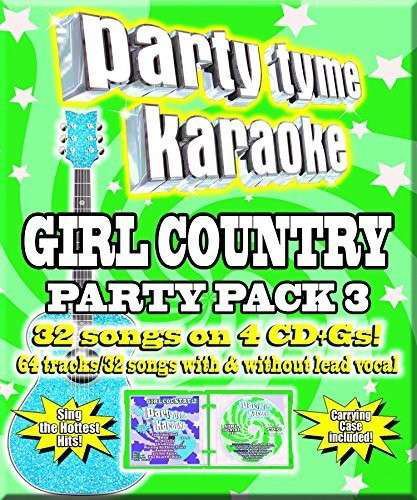 Girl Country Pack 3 - Party Tyme Karaoke:girl Country Party Pack 3 / Var - Music - KARAOKE - 0610017446526 - September 30, 2014