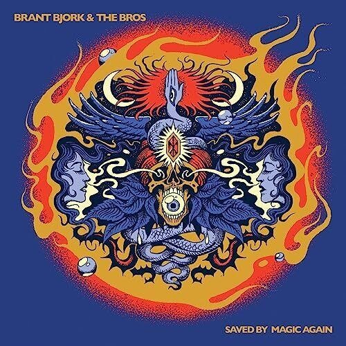 Cover for Bjork, Brant &amp; The Bros · Saved By Magic Again (LP) [Coloured edition] (2023)