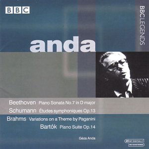 Beethoven / Schubert / Bartok · Geza Anda Plays (CD) (2003)