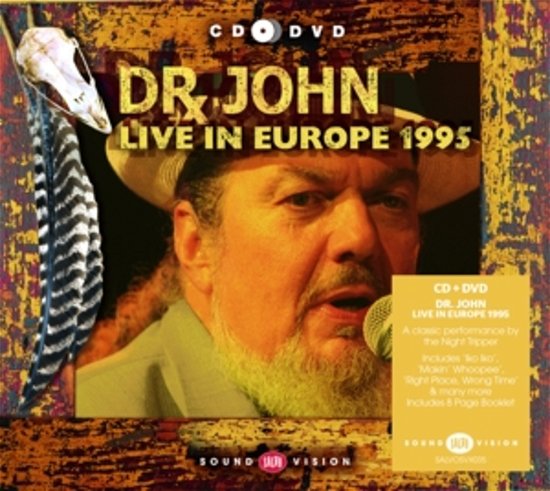 Live in Europe 1995 - - Dr John - Filmes - SALVO SOUND & VISION - 0698458063526 - 17 de outubro de 2014