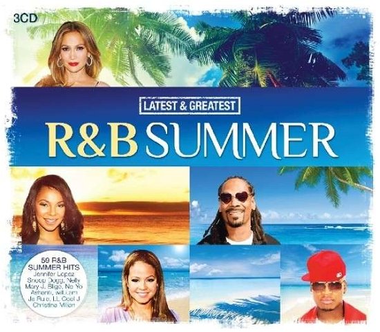 Cover for Latest &amp; Greatest R&amp;B Summer (CD) (2015)