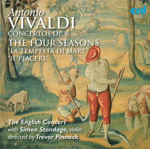 Cover for Vivaldi / Standage / Ecc / Pinnock · Four Seasons (CD) (2009)