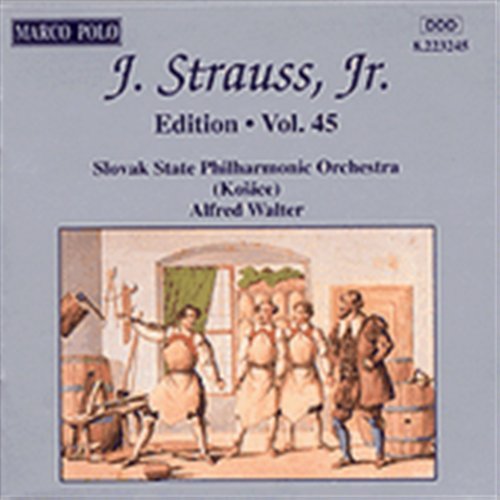 Cover for Strauss,j. Jr / Pollack / Slovak State Phil Orch · Edition 45 (CD) (1995)