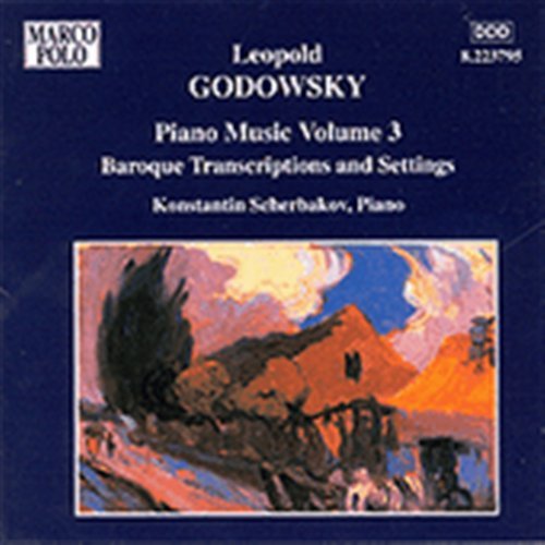 Cover for Godowsky / Scherbakov · Piano Works 3 (CD) (1999)