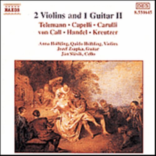 Cover for Holbling,anna &amp; Quido / Zsapka,jozef · Two Violins &amp; One Guitar 2 (CD) (1994)