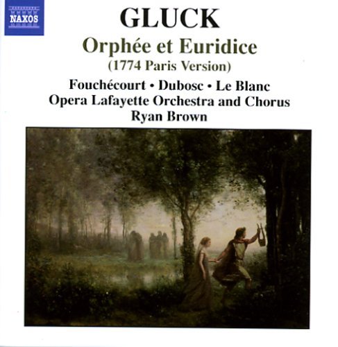 Cover for Fouchecourtopera Lafayette · Gluckorphee Et Euridice 1774 (CD) [Paris edition] (2005)