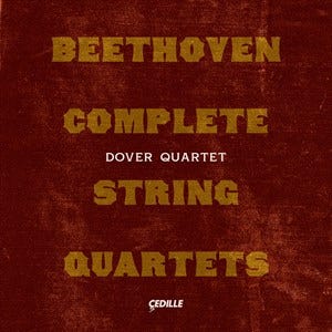 Cover for Beethoven,l.v. / Dover Quartet · Complete String Quartets (CD) (2023)