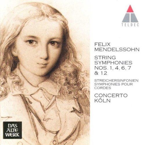 Cover for Felix Mendelssohn  · Sinfonia Per Archi N.1 (1821) In Do (CD)
