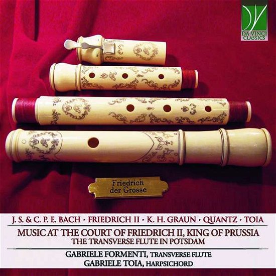 Cover for Formenti, Gabriele / Gabriele Toia · Music At The Court Of Friedrich Ii: The Transverse Flute In Potsdam (CD) (2020)