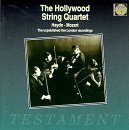 Cover for Hollywood String Quartet · String Quartet In D Testament Klassisk (CD) (2000)