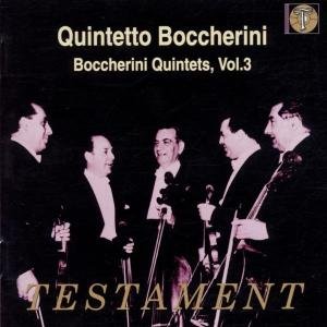 Quintets Opp.18 / 10 / 2 Testament Klassisk - Quintetto Boccherini - Música - DAN - 0749677124526 - 1 de fevereiro de 2001