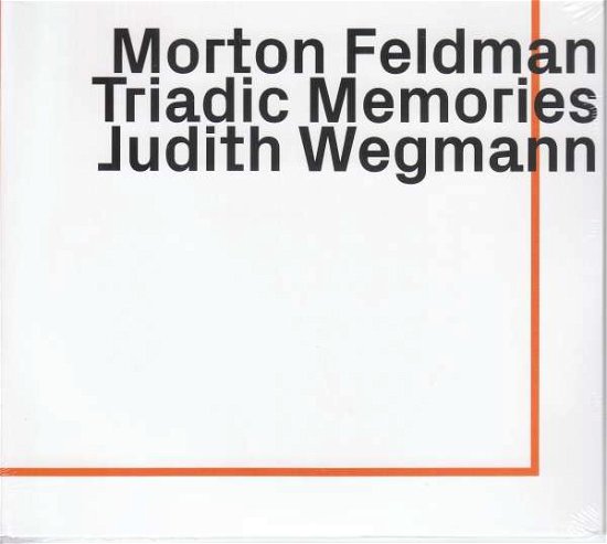 Triadic Memories W/ Judith Wegmann - Morton Feldman - Musiikki - EZZ-THETICS - 0752156102526 - tiistai 22. marraskuuta 2022