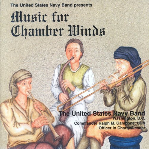 Cover for Tomasi / Mozart / Persichetti / Us Navy Band · Music for Chamber Winds (CD) (2011)