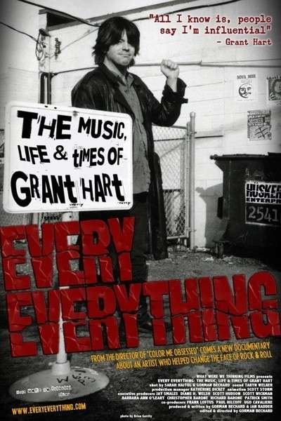 Cover for Grant Hart · Every Everything: the Music, Life and Times of (DVD) (2017)