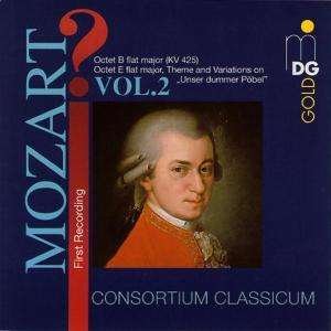Cover for Consortium Classicum · * ?Mozart!,Bläserwerke Vol.2 (CD) (2013)