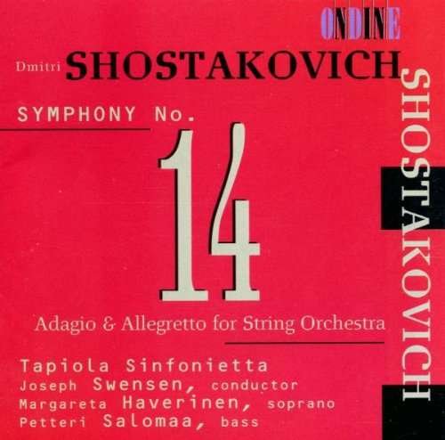 Cover for Swensen / Tapiola Sinfonietta · Symphony 14 (CD) (2008)
