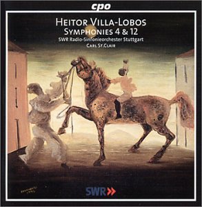 Cover for H. Villa-Lobos · Symphony No.4 &amp; 12 (CD) (2000)