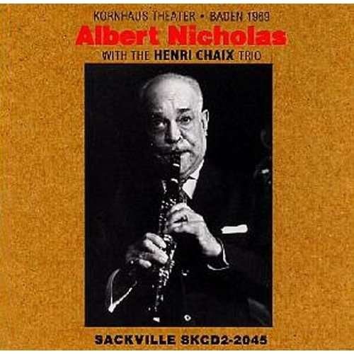 Cover for Albert Nicholas · Baden 1969 (CD) (2013)