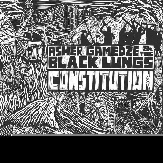 Cover for Asher Gamedze &amp; The Black Lungs · Constitution (LP) (2024)