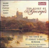 Glory of St George's - Tippett / Brahms / Britten / Robinson - Musik - GUILD - 0795754710526 - 28. marts 1995