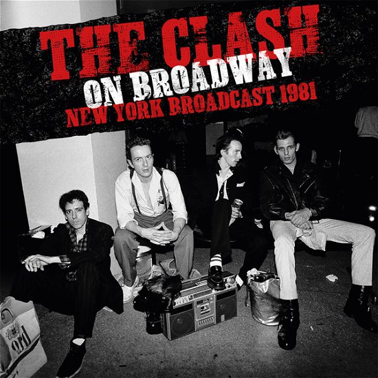 Cover for The Clash · On Broadway (Red Vinyl) (LP) (2024)