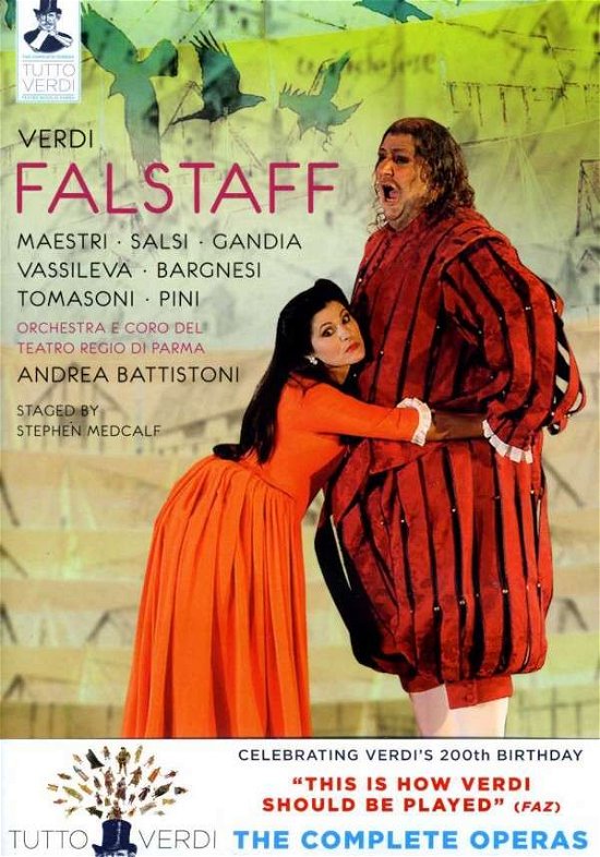 Cover for Or Teatro Di Parma / Battistoni · Verdi / Falstaff (DVD) (2013)