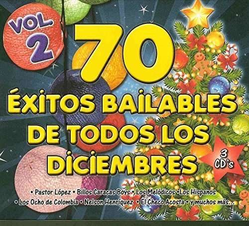 70 Exitos De Todos Los Diciembres 2 / Various - 70 Exitos De Todos Los Diciembres 2 / Various - Musik -  - 0825083302526 - 26 mars 2015