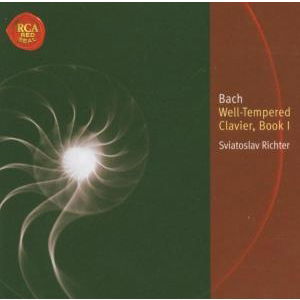 Cover for Bach / Richter · Well Tempered Clavier Book 1 (CD) [Remastered edition] (2004)