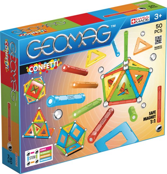 Geomag - Confetti - 50 pcs - Geomag - Produtos - Geomag - 0871772003526 - 