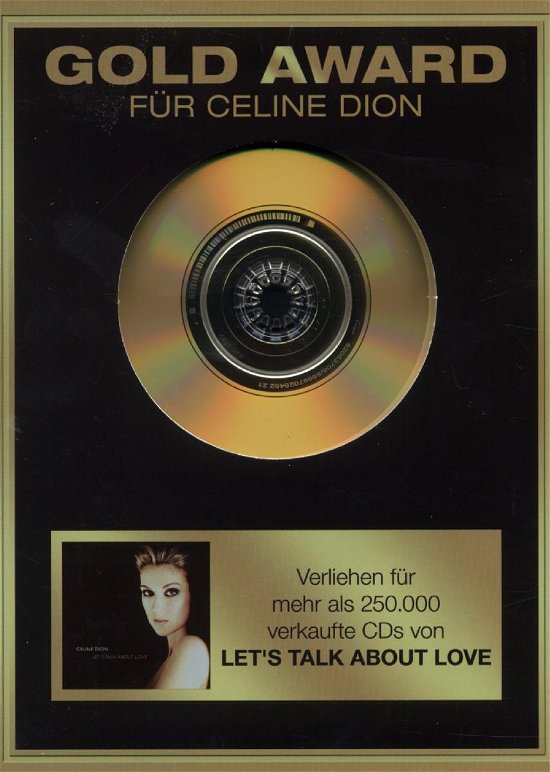 Cover for Celine Dion · Gold Award: Let's Talk Ab (CD) [Special edition] (2011)