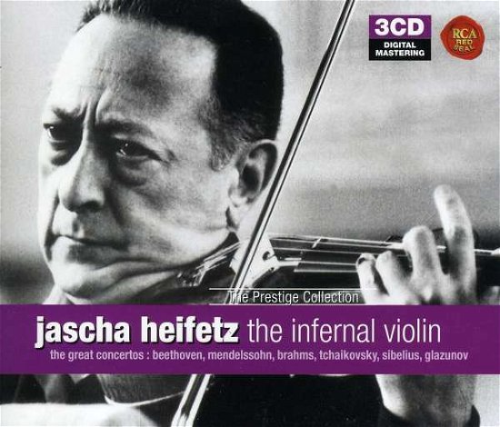 Cover for Jascha Heifetz · Infernal Violin (CD) (2009)