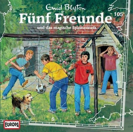 Cover for FÜnf Freunde · 105/und Das Magische Spinnennetz (CD) (2014)
