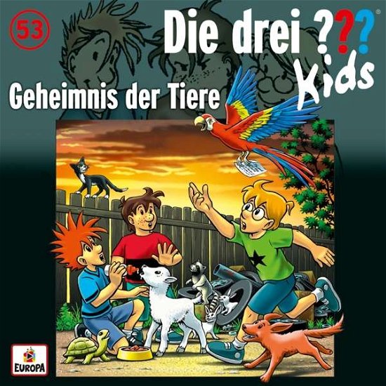 Cover for Die Drei ??? Kids · 053/geheimnis Der Tiere (CD) (2016)