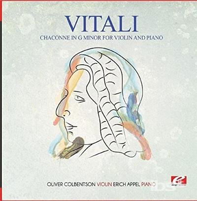 Cover for Vitali · Chaconne In G Minor For Violin &amp; Piano-Vitali (CD) (2015)