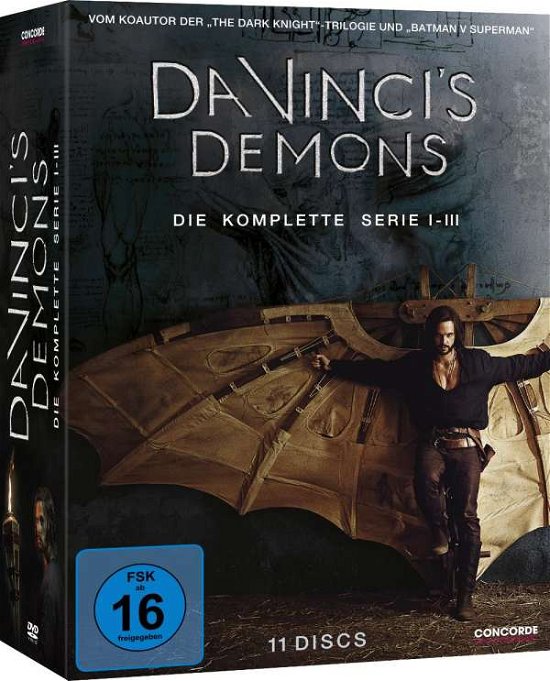 Cover for Tom Riley / Gregg Chillin · Da Vincis Demons-die Komplette Serie (DVD) (2016)
