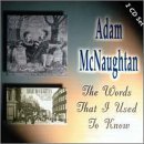 Cover for Adam Mcnaughtan · Words That I Used To Know (CD) (2000)