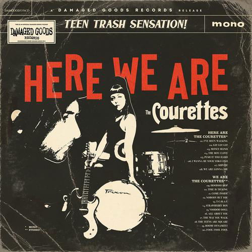 Here We Are the Courettes - The Courettes - Musikk - CARGO DUITSLAND - 5020422053526 - 16. juli 2021