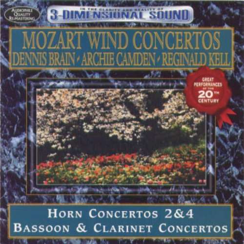 Wind Concertos: Dennis Brain. Archie Camden. Reginald Kell - Mozart - Music - AVID - 5022810160526 - November 14, 1997