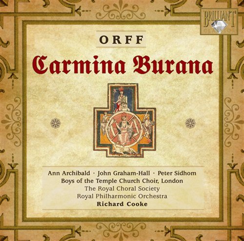 Carmina Burana - C. Orff - Musik - BRILLIANT CLASSICS - 5029365915526 - 29. september 2009