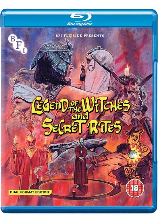 Cover for Secret Rites  Legend of the Witches Flipside · Secret Rites / Legend of the Witches Blu-Ray + (Blu-ray) (2019)