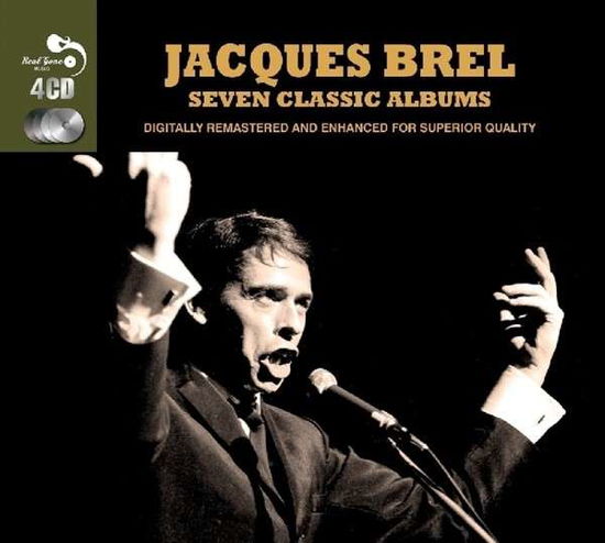 7 Classic Albums - Jacques Brel - Musiikki - REAL GONE MUSIC - 5036408159526 - keskiviikko 2. joulukuuta 2015