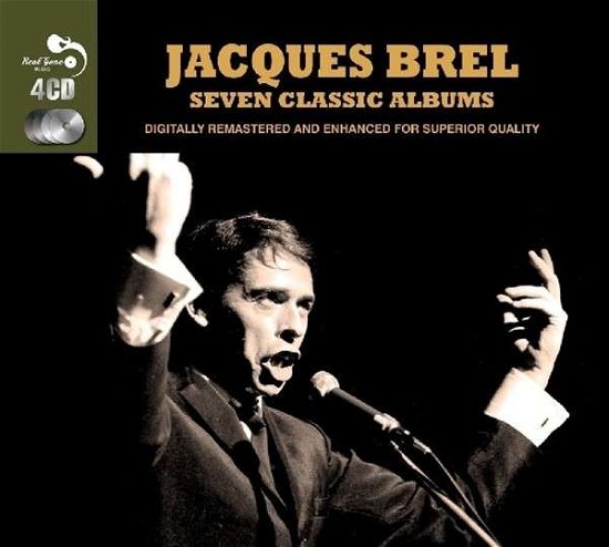 7 Classic Albums - Jacques Brel - Música - REAL GONE MUSIC - 5036408159526 - 2 de diciembre de 2015
