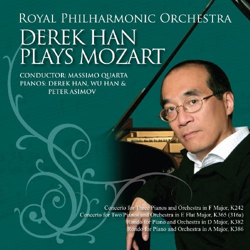 Cover for Mozart / Han,derek &amp; Wu / Rpo / Quarta · Derek Han Plays Mozart (CD) (2010)